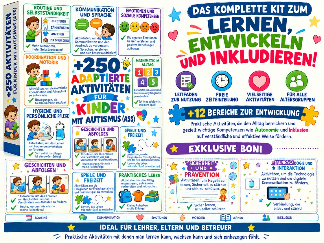 Premium-Paket: über 250 Aktivitäten und 4 Boni